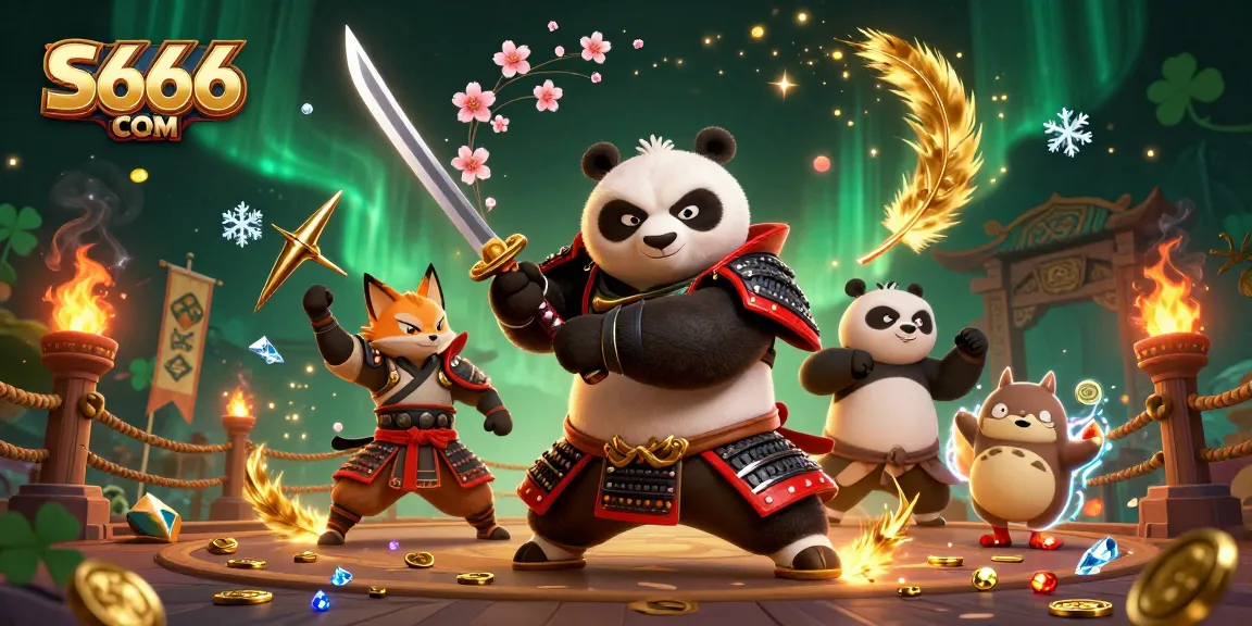 Engage in vibrant action at S666 COM with epic battle elements and dynamic 3D characters.