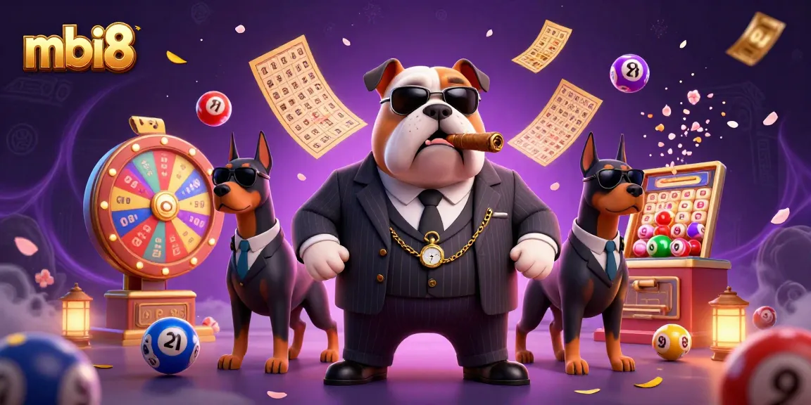 Experience thrilling gaming with mbi8's animated mafia theme and dynamic casino elements.