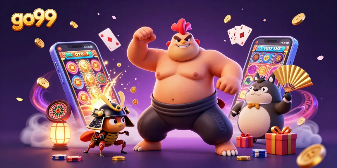 Engage with go99's thrilling slot experiences featuring colorful characters and dynamic gaming elements.